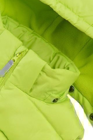 Doudoune sans manches Vert citron