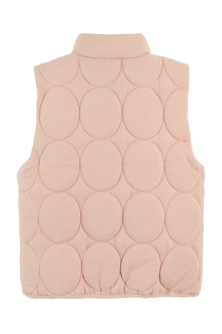 Doudoune sans manches Saumon