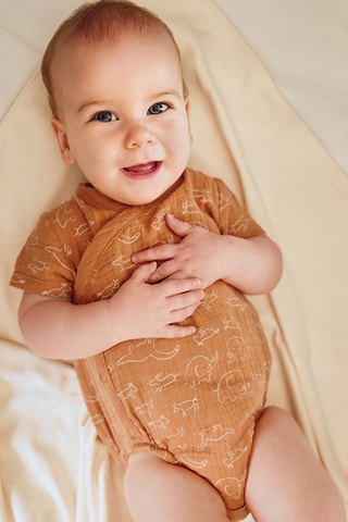 2 bodys Ciel et marron