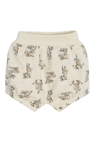 Body et short Ms. Bunny et Panpan Bambi Disney Blanc et beige