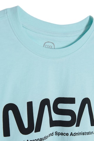 Pyjama Naza Turquoise et gris clair chiné