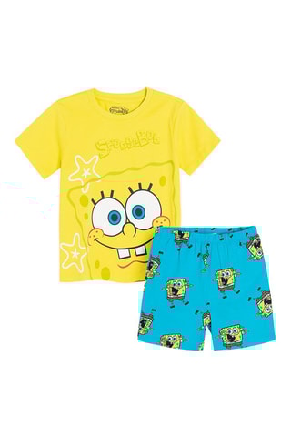 Pyjama Bob l’éponge Jaune et turquoise