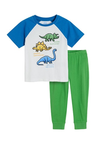 Pyjama Blanc et vert clair