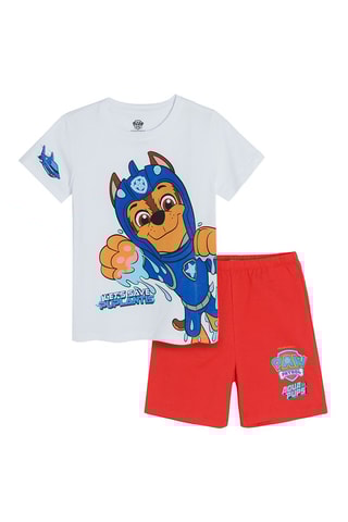 Pyjama Chase Pat’ Patrouille Ecru et rouge