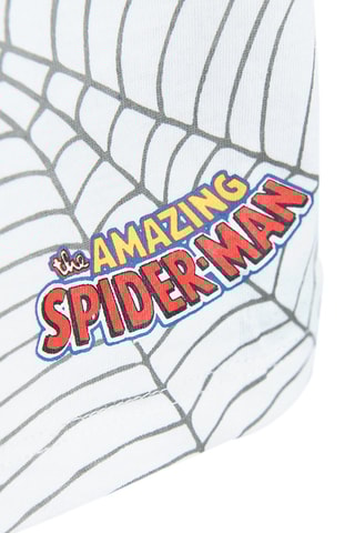 T-shirt et short Spider-Man Avengers Marvel Blanc et bleu foncé