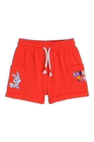 T-shirt et short Bugs Bunny Looney Tunes Vert d’eau et rouge