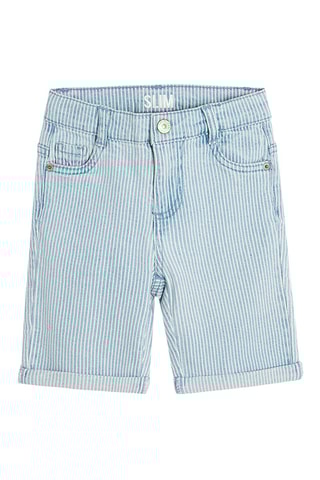 Short en jean Bleu clair