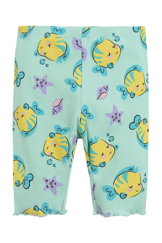 Cycliste Polochon La petite Sirène Disney Turquoise