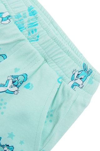 Short Looney Tunes Turquoise