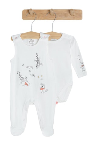 Combinaison et body Tigrou et Winnie l’Ourson Winnie l’Ourson Disney Blanc