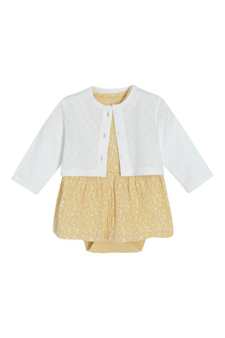 Ensemble 3 pièces Blanc et jaune