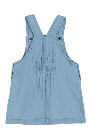 T-shirt et robe-salopette en jean Peppa Pig Blanc et bleu marine