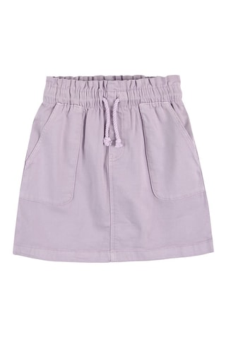 Jupe en jean Mauve