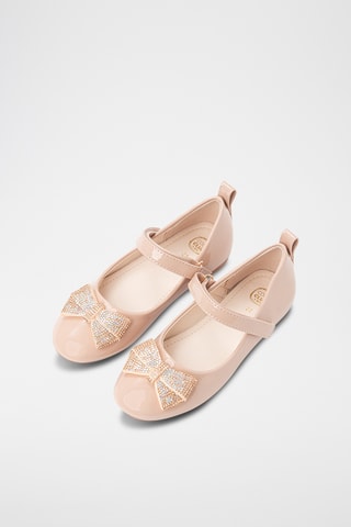 Ballerines vernies - Beige