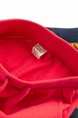 2 joggings - Rouge et anthracite