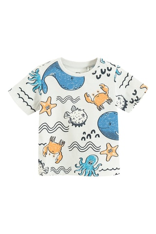 3 t-shirts - Blanc et vert citron