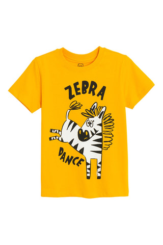 3 t-shirts - Jaune et blanc