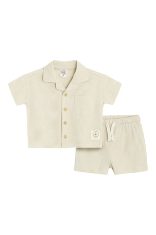Chemise et short - Beige