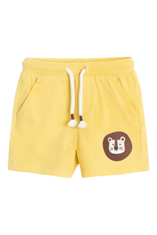 2 shorts - Jaune et vert