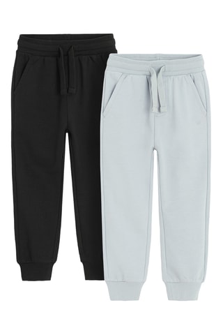2 joggings - Noir