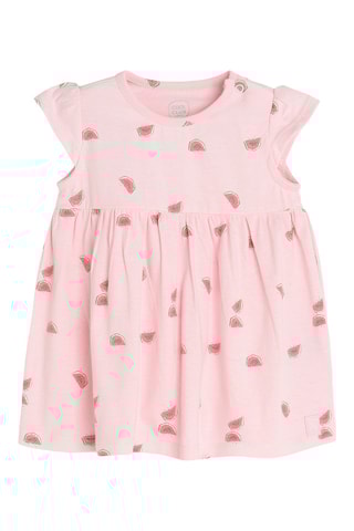 2 robes - Rose et vert clair