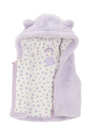 Veste à capuche - Mauve