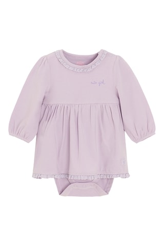 Robe et legging - Mauve et turquoise