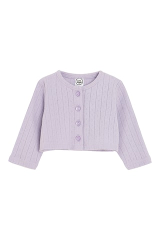 Body-robe et gilet - Mauve et beige