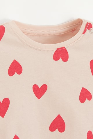 T-shirt - Rose poudré