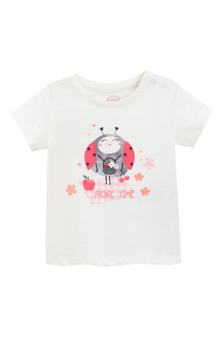 2 t-shirts - Rose et blanc
