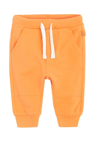 2 pantalons - Bleu cobalt et orange