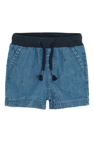 Short en jean - Bleu