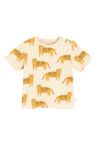 T-shirt et short - Beige