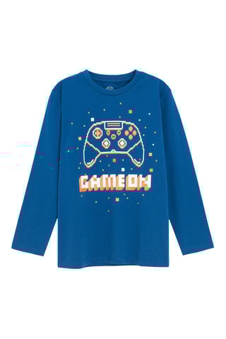 T-shirt - Bleu cobalt