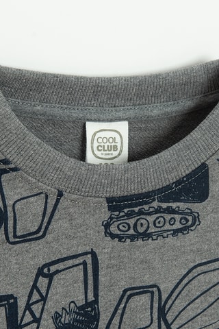 Sweat - Gris foncé chiné