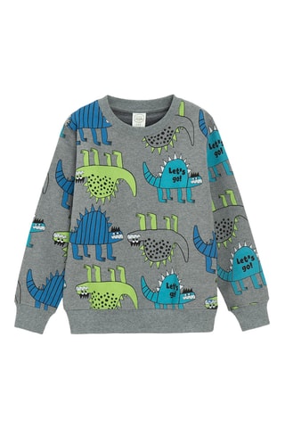 Sweat - Gris foncé chiné