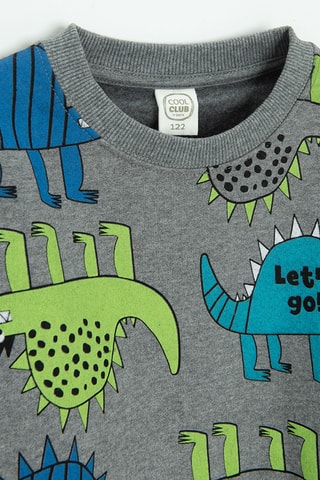 Sweat - Gris foncé chiné