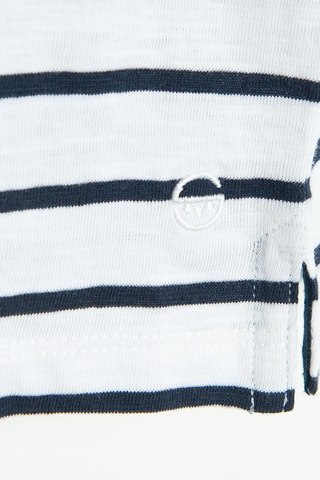 Polo - Blanc et bleu nuit