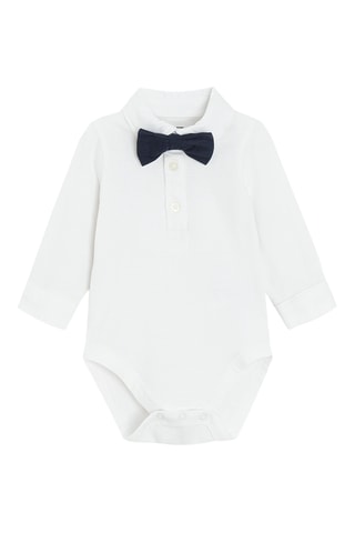 Ensemble 3 pièces - Blanc et gris foncé chiné