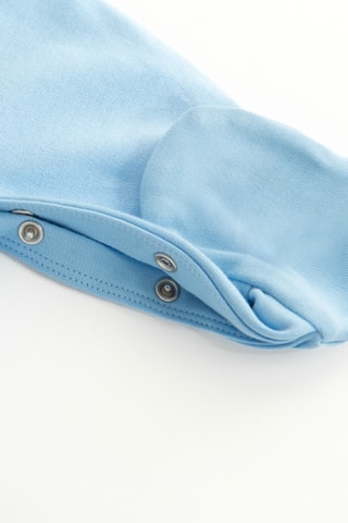 2 grenouillères - Blanc et bleu clair