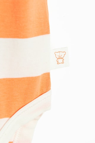 Body - Orange et blanc