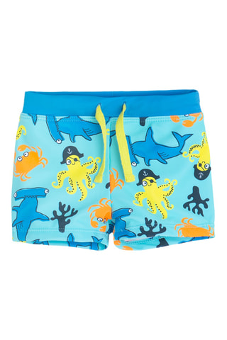 Short de bain - Turquoise