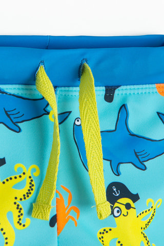 Short de bain - Turquoise