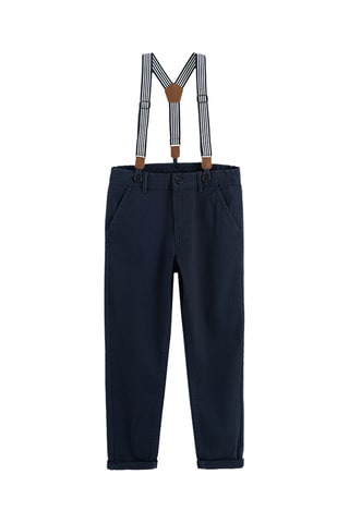 Ensemble 3 pièces - Blanc et bleu marine