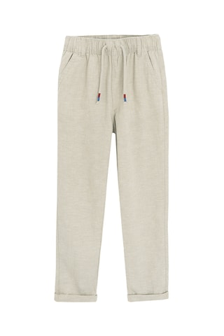 Pantalon en lin - Beige