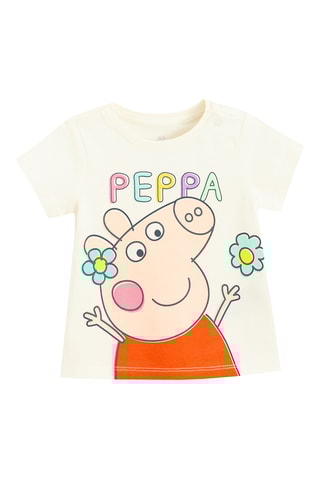 T-shirt Peppa Pig - Ecru