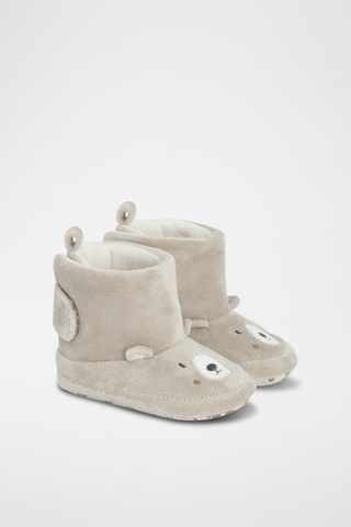 Chaussons - Gris clair