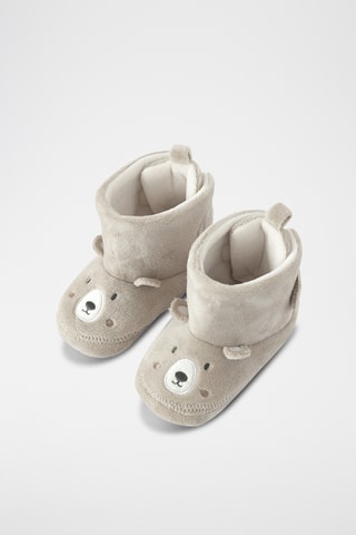 Chaussons - Gris clair