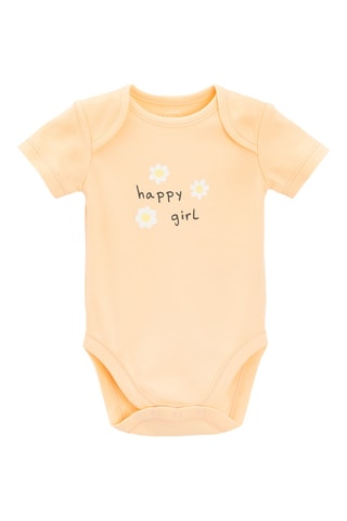 4 bodys - Bleu clair et rose