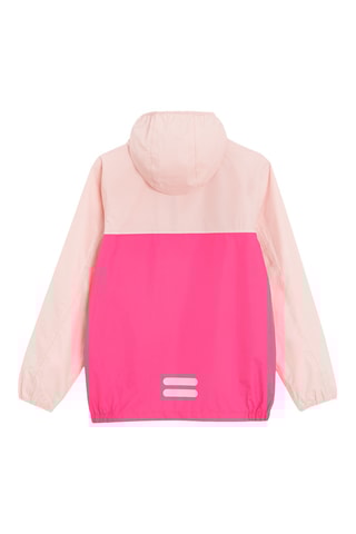 Veste à capuche - Rose clair et fuchsia